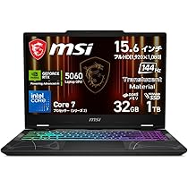 Amazon.co.jp: MSI ゲーミング ノートPC Cyborg 15 【スケルトン